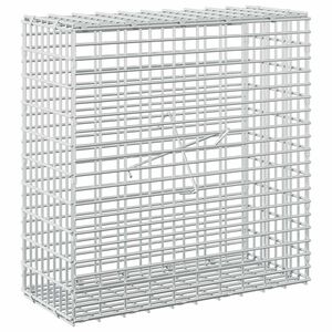 vidaXL Gabion met 3,5 mm Draad en 5x2,5 cm Gaas 50x20x50 cm