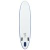 vidaXL Stand Up Paddleboardset opblaasbaar blauw en wit