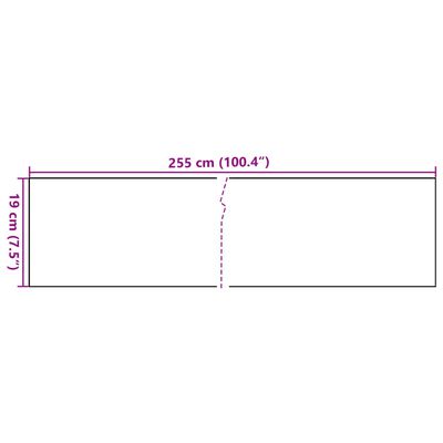 vidaXL Balkonschermen 5 st 255x19 cm poly rattan zwart