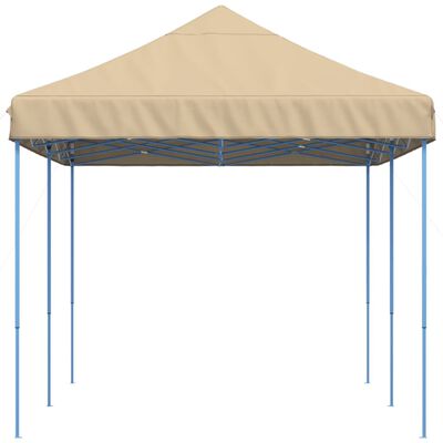 vidaXL Partytent inklapbaar pop-up 580x292x315 cm beige