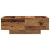 vidaXL Salontafel 90x60x31 cm bewerkt hout oud houtkleurig