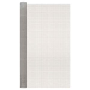vidaXL Gaas Scherm 120 x 1000 cm 6 Mesh RVS 201 Zilverkleurig