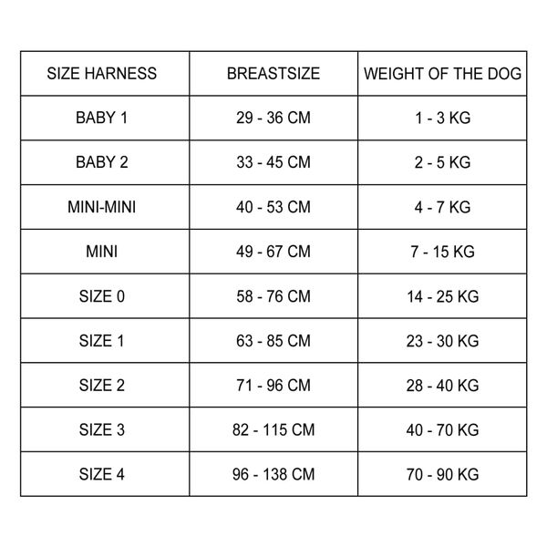 Julius K9 IDC Powertuig maat Baby 2 Jeans 16IDC-JEANS-B2