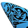 vidaXL Stand Up Paddleboardset opblaasbaar 320x76x15 cm blauw