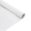vidaXL Raamfolies mat PVC wit