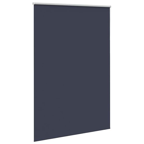vidaXL Rolgordijn verduisterend 150x210 cm stofbreedte 146,6 cm blauw