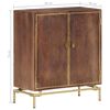 vidaXL Dressoir 68x30x76 cm massief mangohout