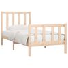 vidaXL Bedframe massief hout 90x190 cm