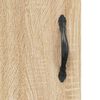 vidaXL Dressoir 69,5x34x90 cm bewerkt hout sonoma eikenkleurig