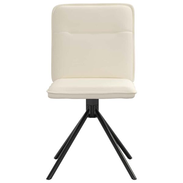 vidaXL Eetkamerstoelen 4 st linnen