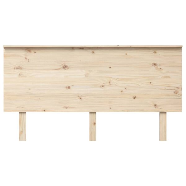 vidaXL Hoofdbord 154x6x82,5 cm massief grenenhout