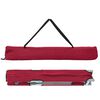vidaXL Opvouwbaar Camping Bed Rood 194 x 62,5 x 42,5 cm