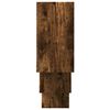 vidaXL Wandschap 159x18x66 cm bewerkt hout gerookt eikenkleurig