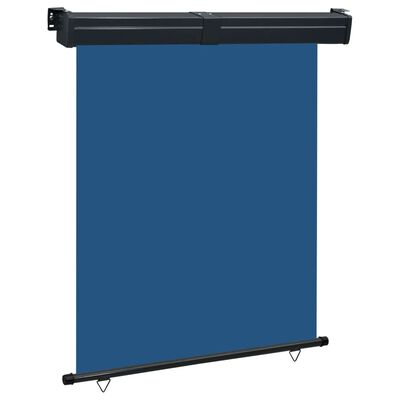 vidaXL Balkonscherm 145x250 cm blauw