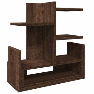 vidaXL Bureau organiser 49x20x52,5 cm bewerkt hout bruin eikenkleurig
