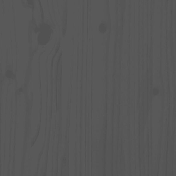 vidaXL 6-delige Loungeset massief grenenhout grijs