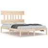 vidaXL Bedframe massief hout 120x200 cm