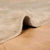 vidaXL Nep Schapenvacht Tapijt Tafalla Beige 80 x 200 cm Polyester