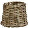 vidaXL Lampenkap 25x17 cm wicker bruin