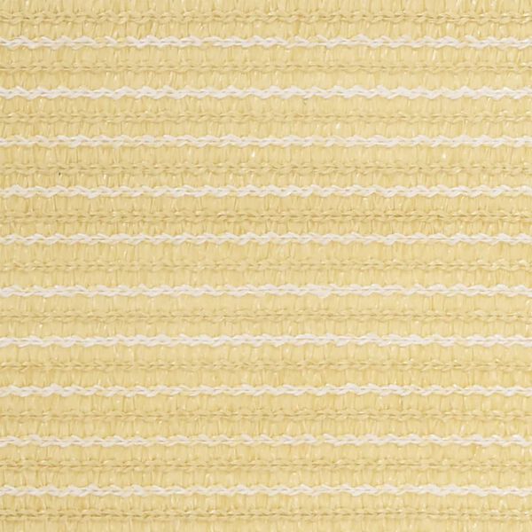 vidaXL Balkonscherm 120x400 cm HDPE beige