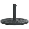 vidaXL Parasolvoet voor stok van &Oslash;38 / 48 mm 12 kg rond