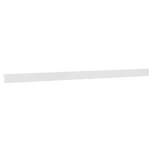 vidaXL Beslagset schuifdeur 183 cm aluminiumlegering zilverkleurig