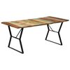 vidaXL Eettafel 180x90x76 cm massief gerecycled hout