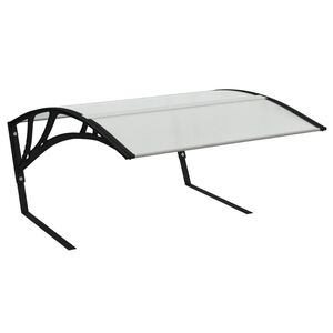 vidaXL Robotmaaiergarage Zwart 80x101x46 cm