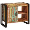 vidaXL Wastafelkast Multikleur 71 x 33 x 58 cm Massief Gerecycled Hout