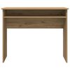 vidaXL Bureau 90x50x74 cm bewerkt hout artisanaal eikenkleur