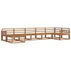 vidaXL Buiten bankenset 7 pcs Naturel Massief Acaciahout