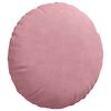 vidaXL Zitkussens 2 pcs Roze Ø80 x 29 cm Fluweel