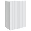 vidaXL Wandkast Wit 66 x 34,5 x 92 cm Bewerkt hout