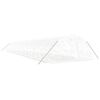 vidaXL Tuinkas met stalen frame 110 m&sup2; 22x5x2,3 m wit