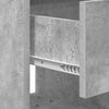 vidaXL Nachtkastje 2 pcs Beton Grijs 40,5 x 40 x 48 cm Bewerkt hout