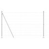 vidaXL Gelast Draadhek met Betonnen Basis 50 x 1,5 m