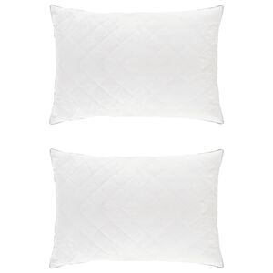 vidaXL Hoofdkussen FULDA 2 st 70 x 90 cm 100% Ganzendons en Veer Wit