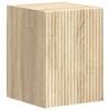 vidaXL Tv-meubelset Wandgemonteerd 4 pcs Sonoma Eiken Bewerkt hout