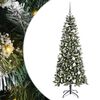 vidaXL Kunstkerstboom Groen 180 cm PVC en Plastic en Staal