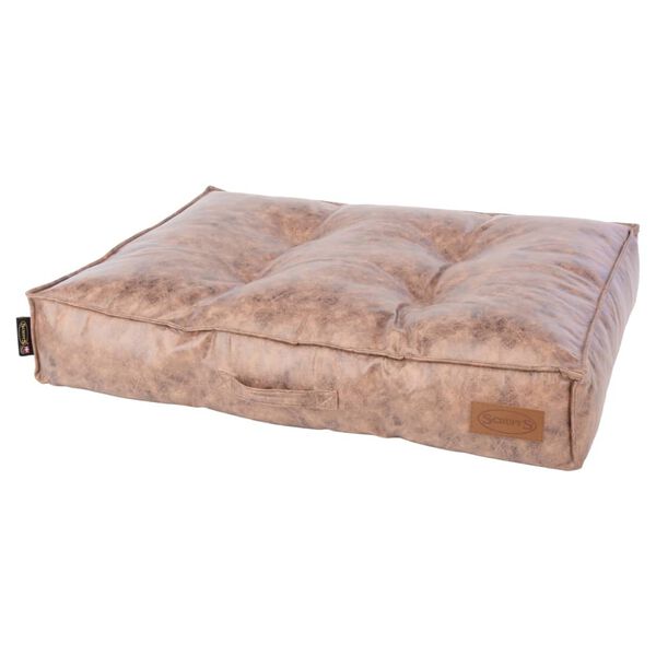 Scruffs & Tramps Hondenkussen Knightsbridge maat L 100x70 cm bruin