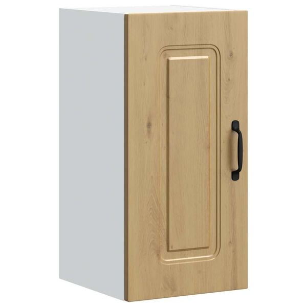 vidaXL Keukenbovenkast Kalmar bewerkt hout artisanaal eikenkleur