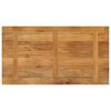 vidaXL Tafelblad rechthoekig 120x60x2,5 cm massief mangohout