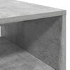 vidaXL Salontafel Beton Grijs 60 x 50 x 40 cm Bewerkt hout