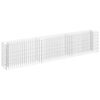 vidaXL Gabion plantenbak verhoogd 270x30x60 cm gegalvaniseerd staal