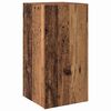 vidaXL Tv-meubelset Wandgemonteerd 4 pcs Oud Hout Bewerkt hout