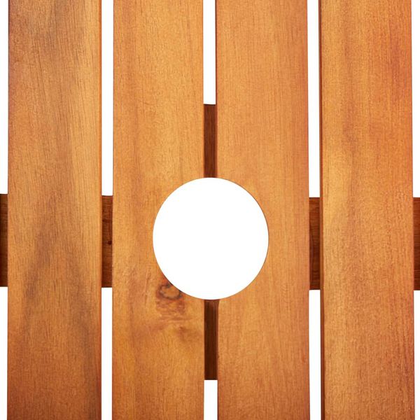 vidaXL 5-delige Tuinset met kussens massief acaciahout