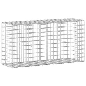 vidaXL Gabion met 3,5 mm Draad en 5x5 cm Gaas 100x30x50 cm