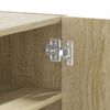 vidaXL Wandkast 75x35x60 cm bewerkt hout sonoma eikenkleurig