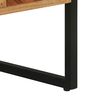 vidaXL TV-kast met lade Bruin 100 x 35 x 50 cm Massief acaciahout