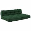 vidaXL Pallet Sofa Kussen Groen Stof